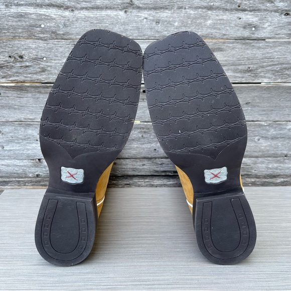 NWT TWISTED X Ruff Stock Leather Cowgirl Boots / Ws-Sz 8.5 - Picture 9 of 9